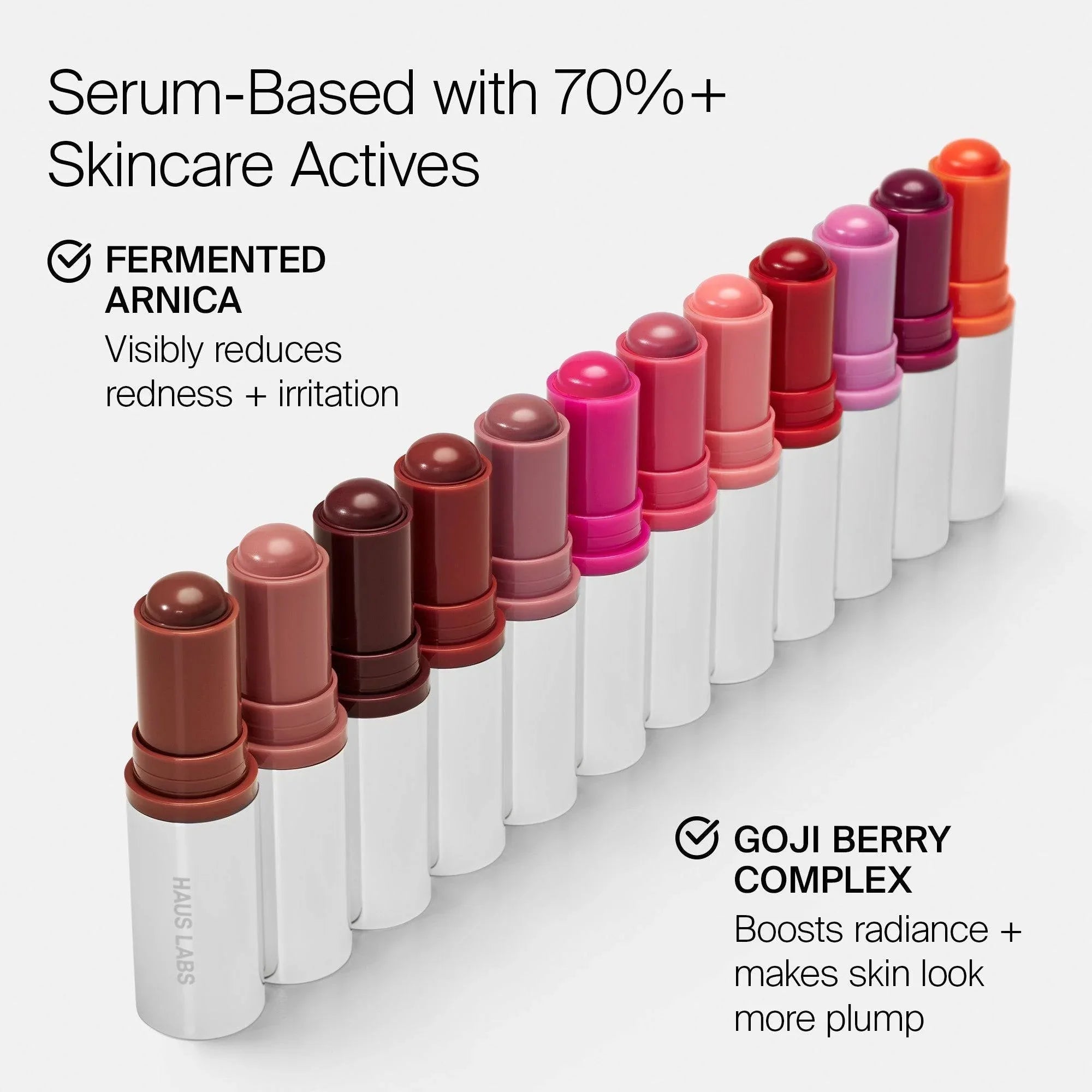 Haus Labs Color Fuse Glassy Blush Balm Stick - Allık