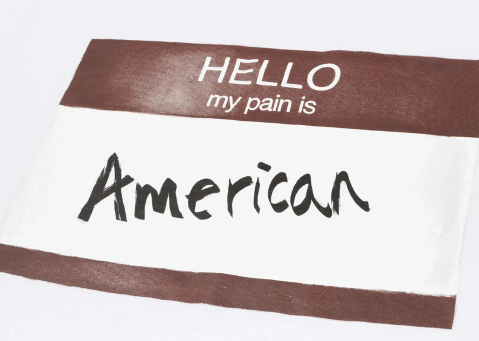 Denim Tears My Pain Is Tee White