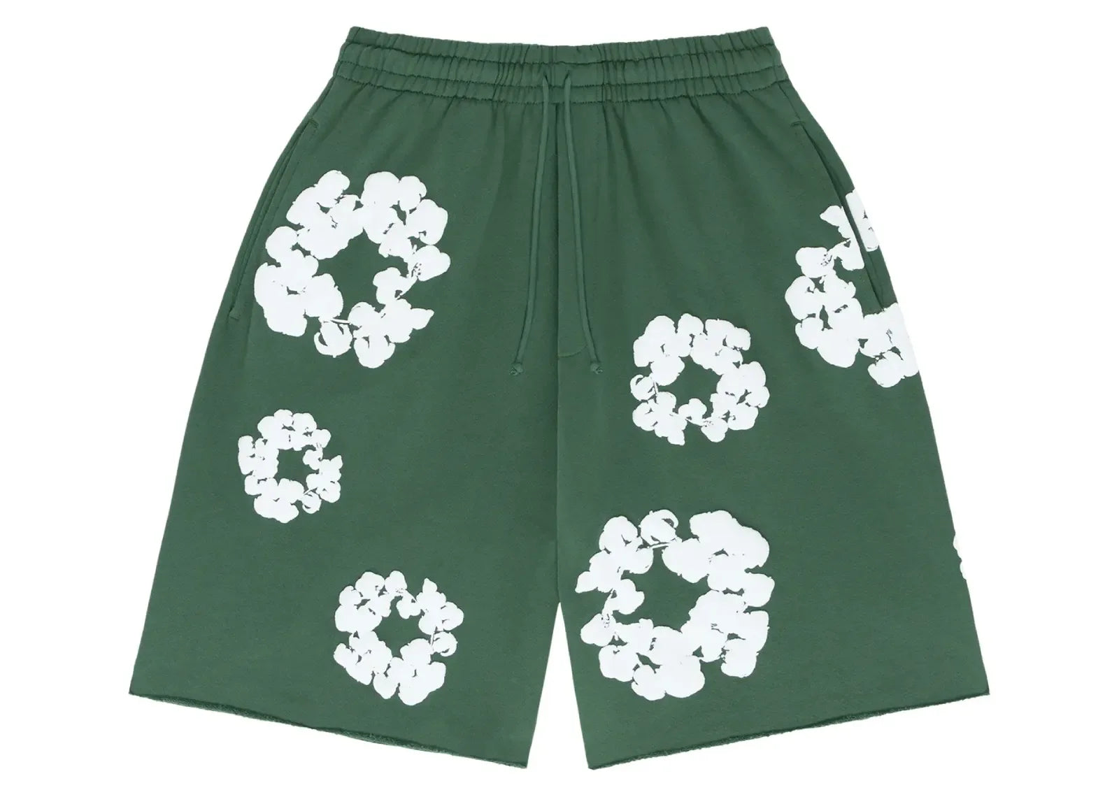 Denim Tears The Cotton Wreath Shorts Green