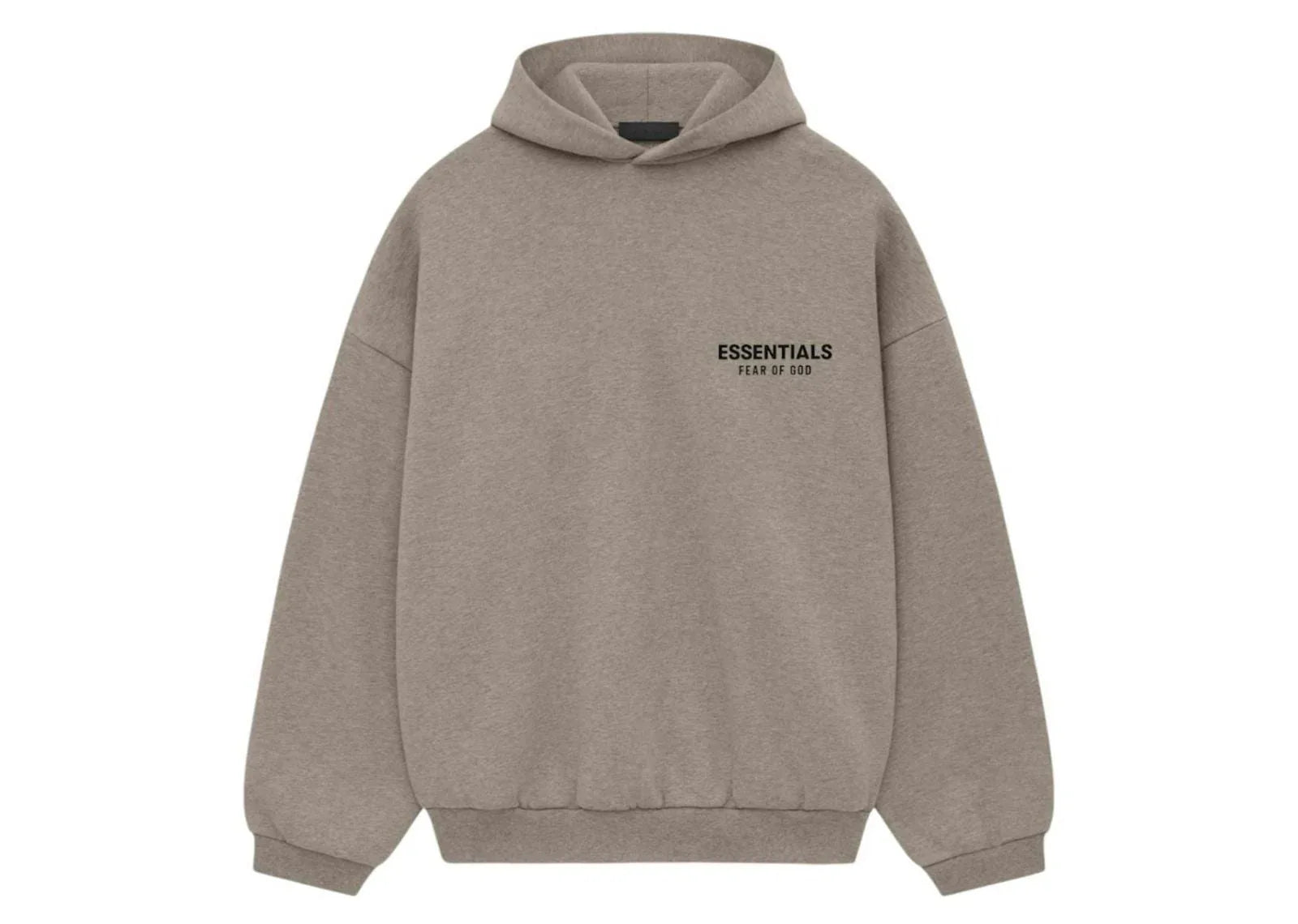 Fear of God Essentials Fleece Hoodie (FW24) Heather Gray