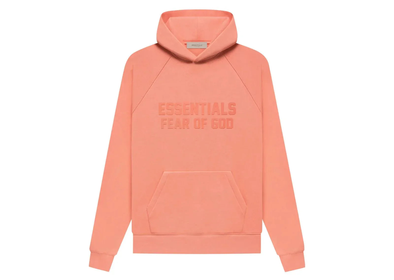 Fear of God Essentials Hoodie Coral