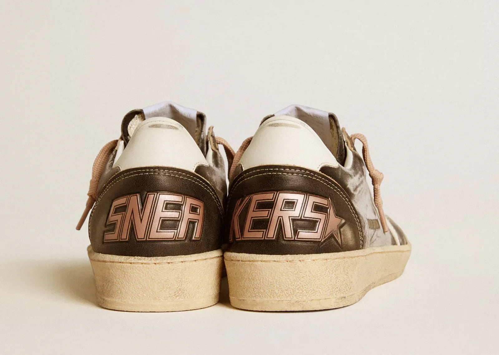 Golden Goose Ball-Star Black Velvet Black White Leather