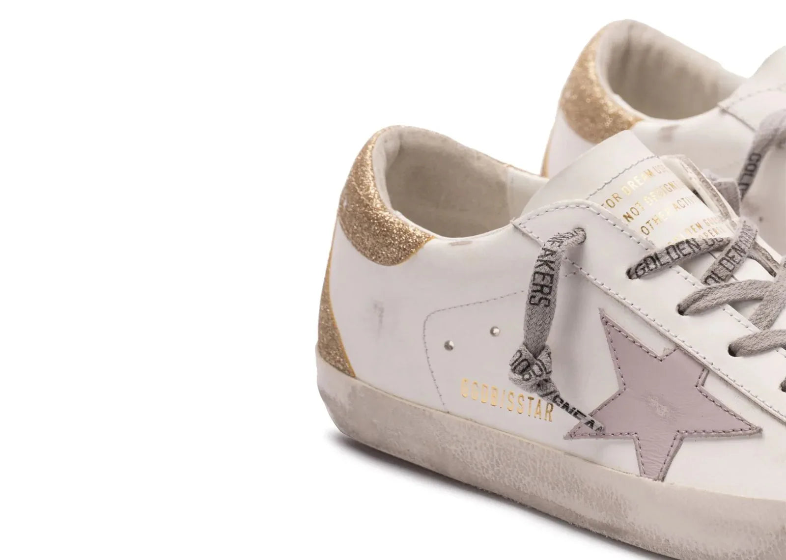 Golden Goose Super-Star White Lilac Platinum