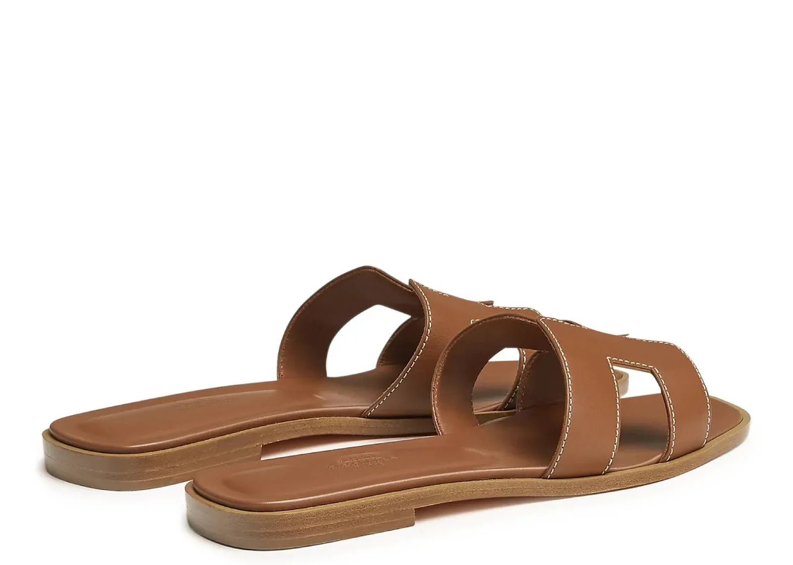 Hermes Oran Sandal Gold Box Calfskin Leather