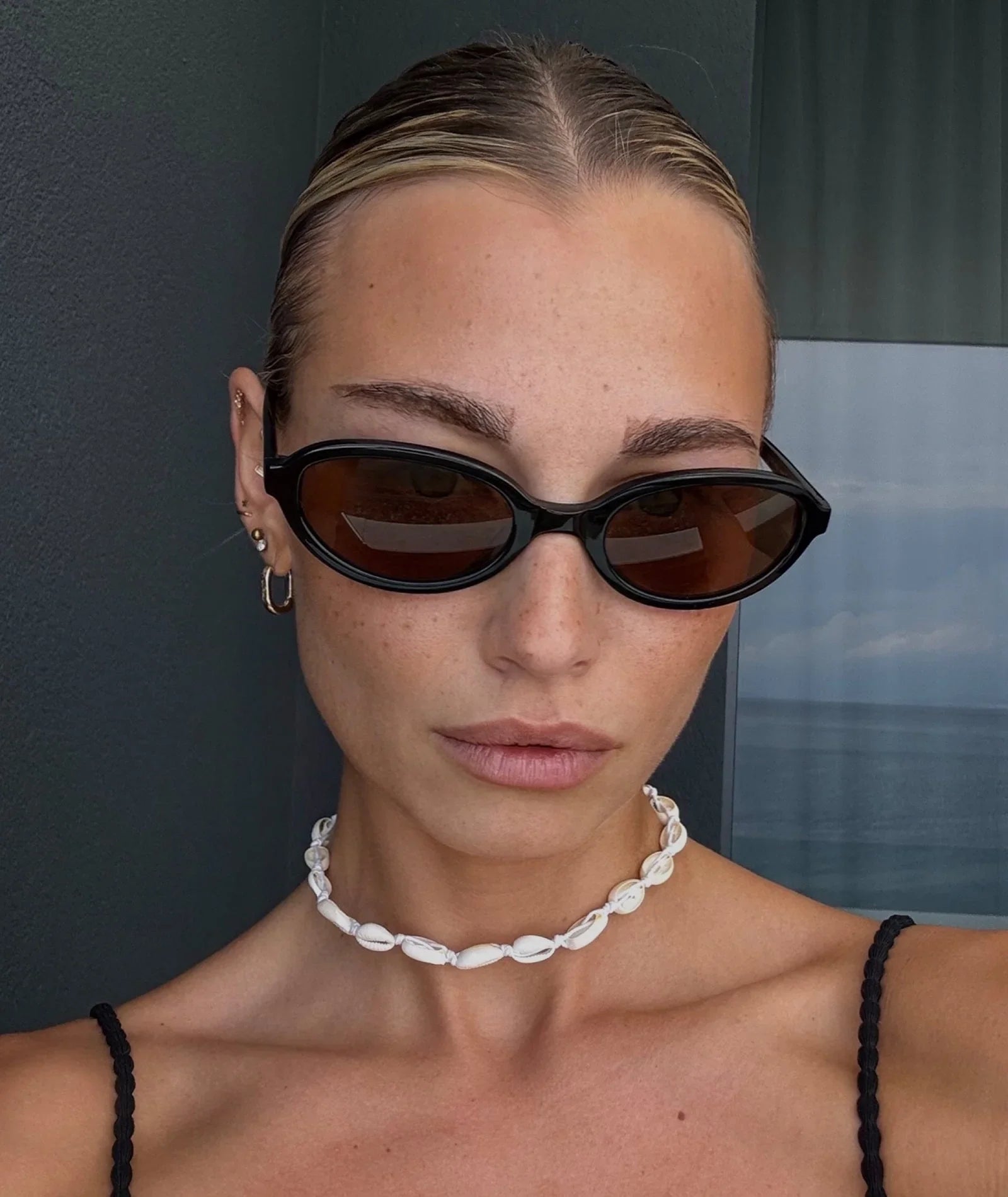 VEHLA June - Black/Choc - Gözlük