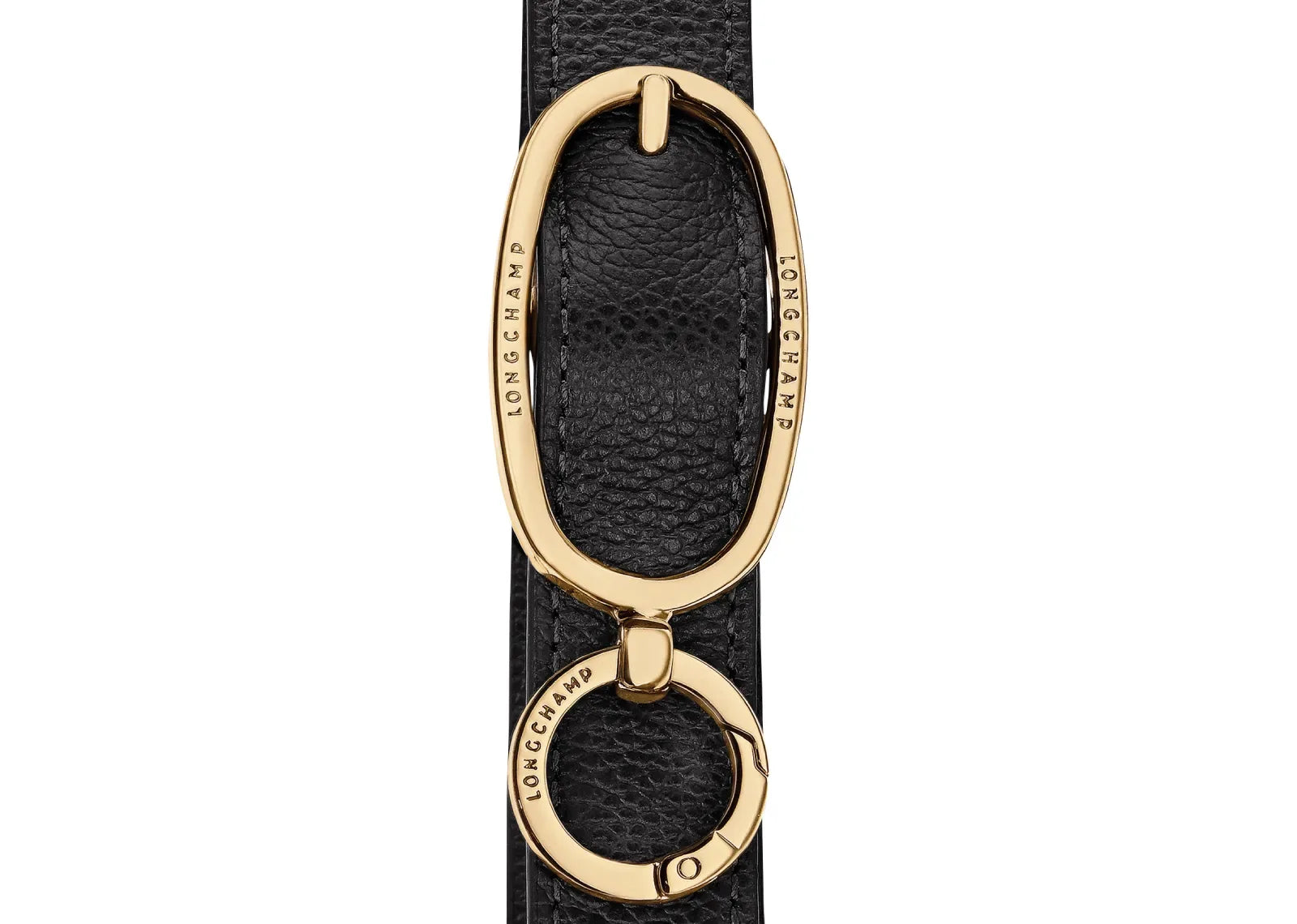 Longchamp Le Foulonné Lare Hobo Bag Black