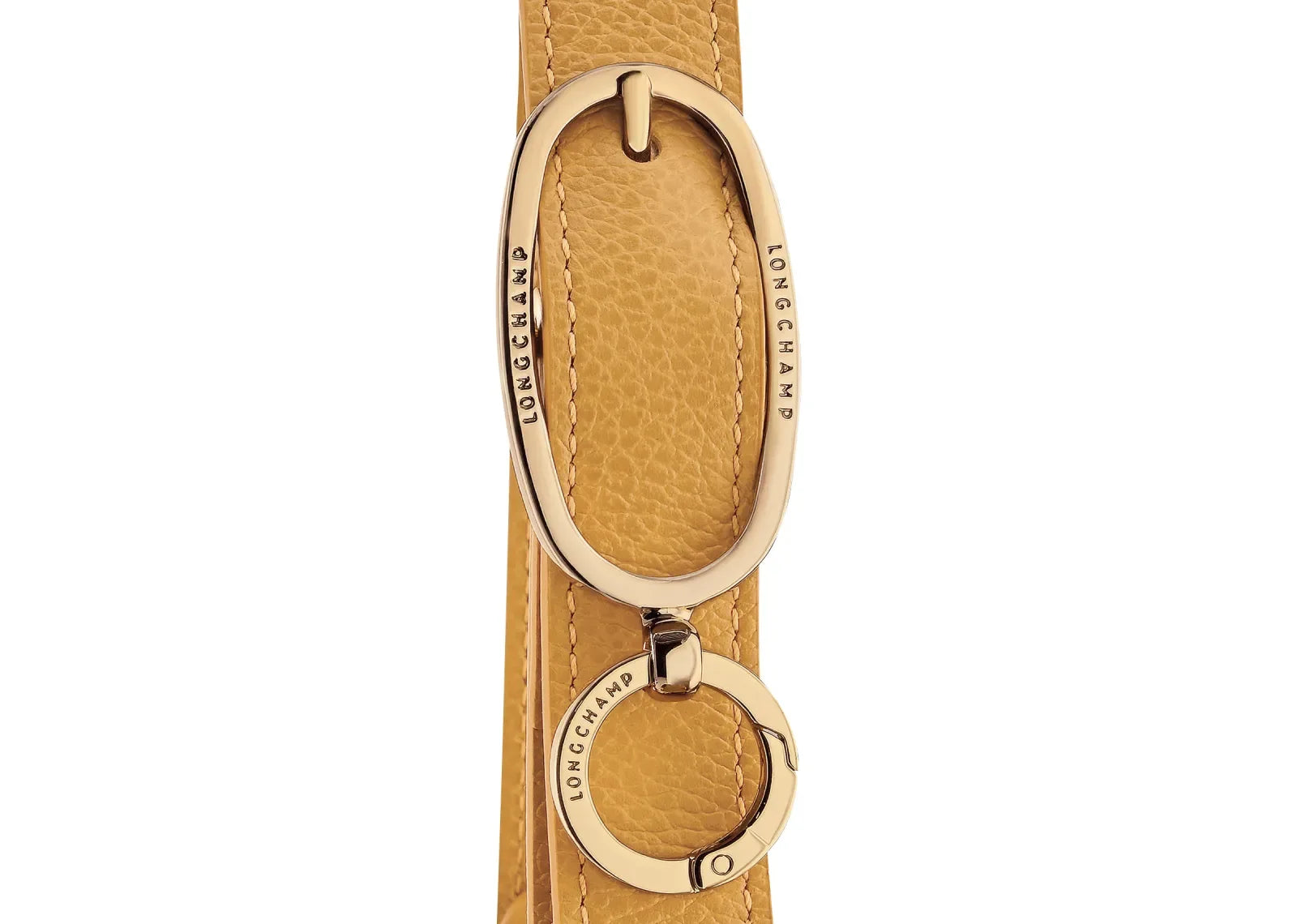 Longchamp Le Foulonné Lare Hobo Bag Nutmeg