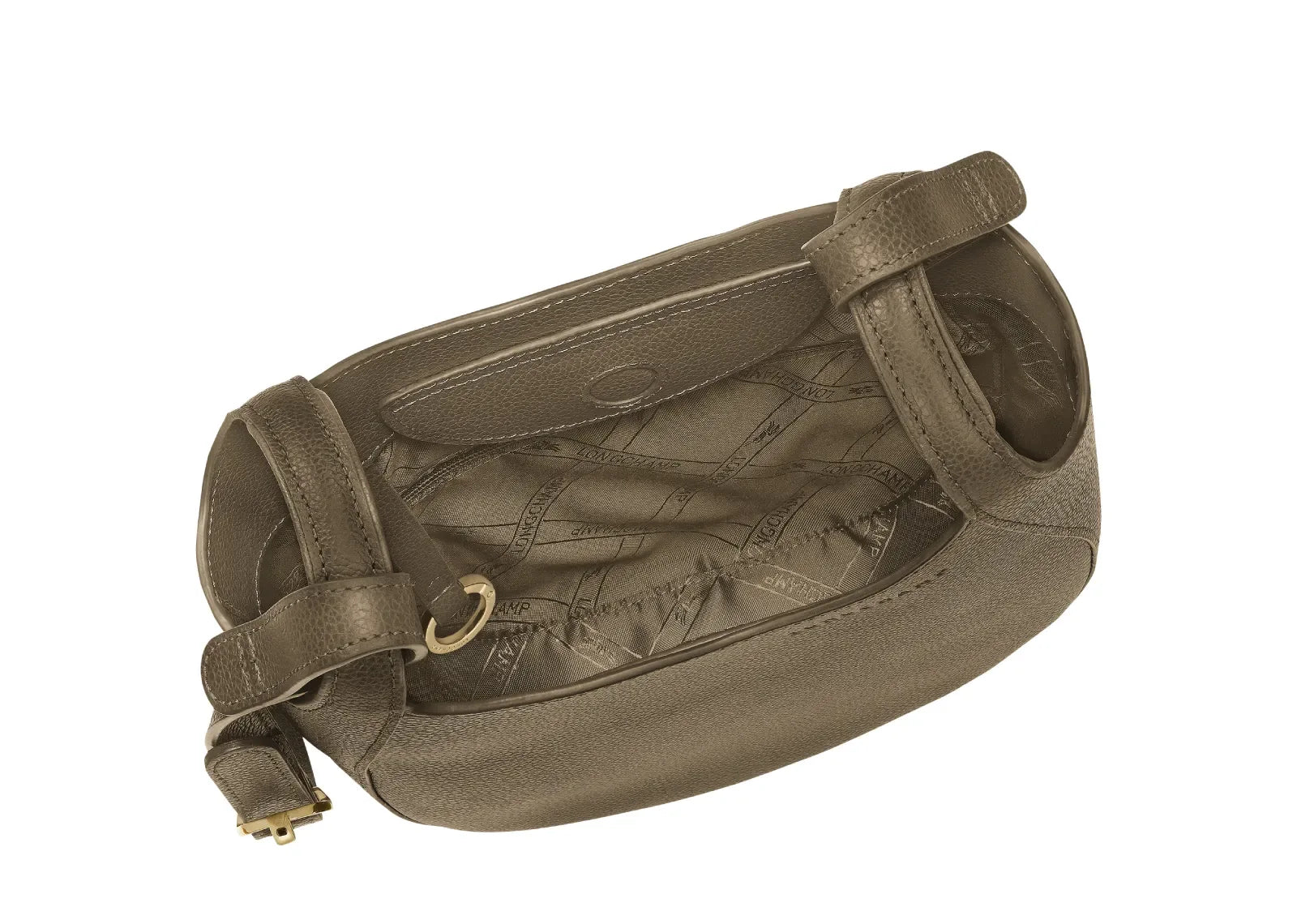 Longchamp Le Foulonné Small Crossbody Bag Caper