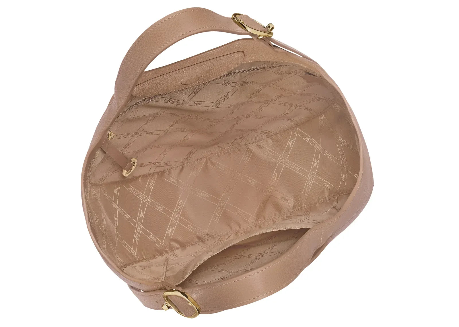 Longchamp Le Foulonné XL Tote Bag Biscuit