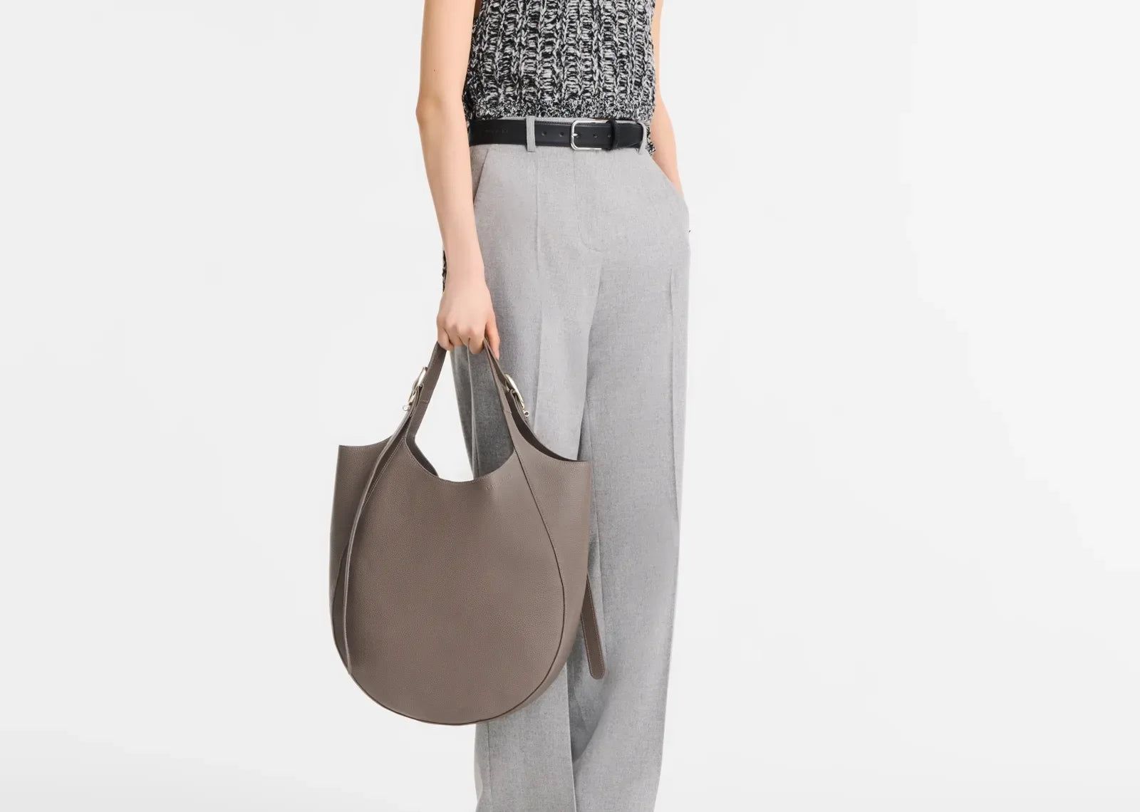 Longchamp Le Foulonné XL Tote Bag Taupe