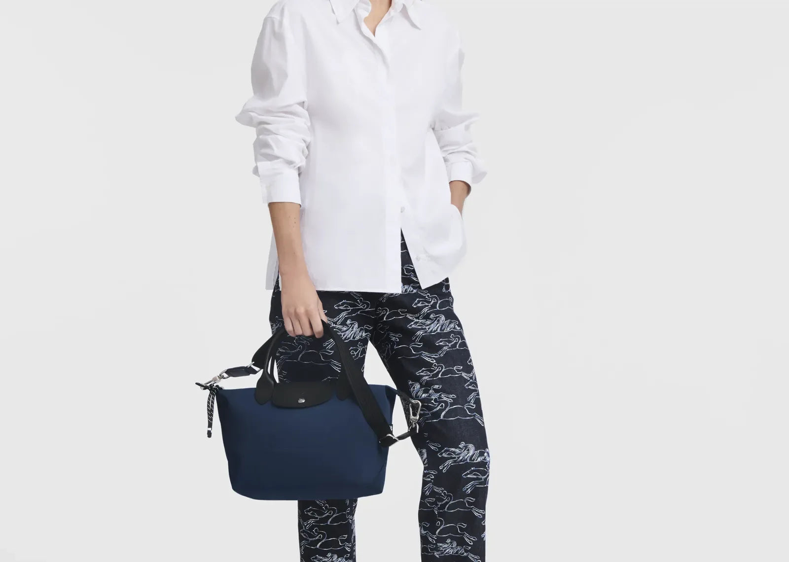 Longchamp Le Pliage Energy Small Handbag Navy