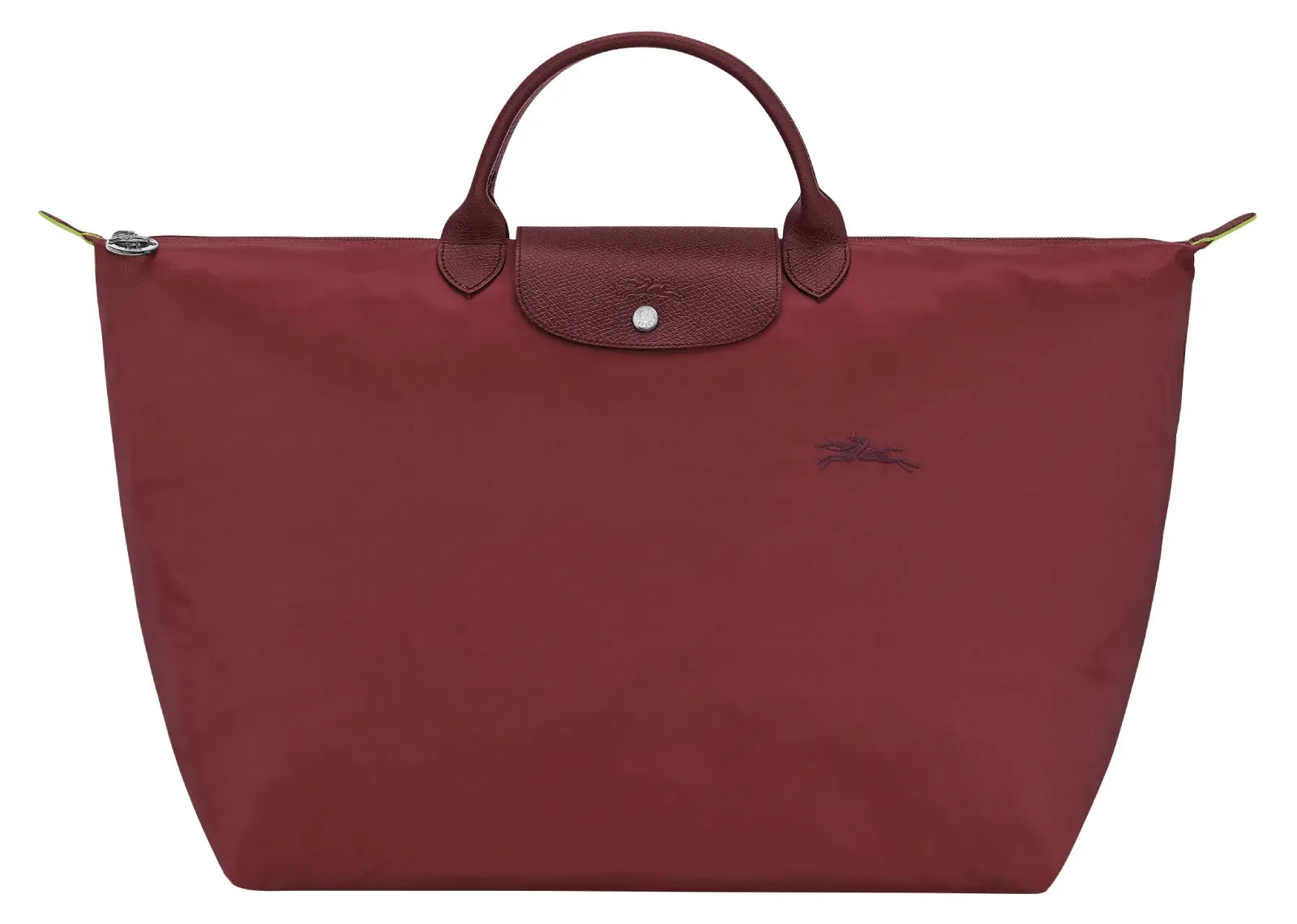 Longchamp Le Pliage Green L Travel Bag Pomegranate