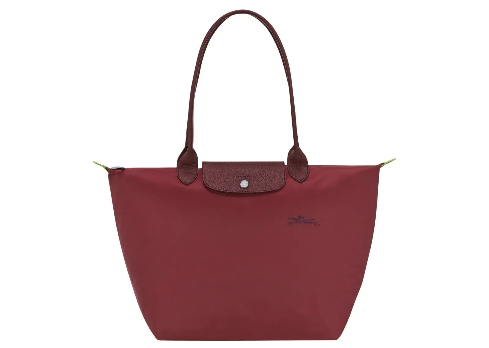 Longchamp Le Pliage Green Large Tote Bag Pomegranate