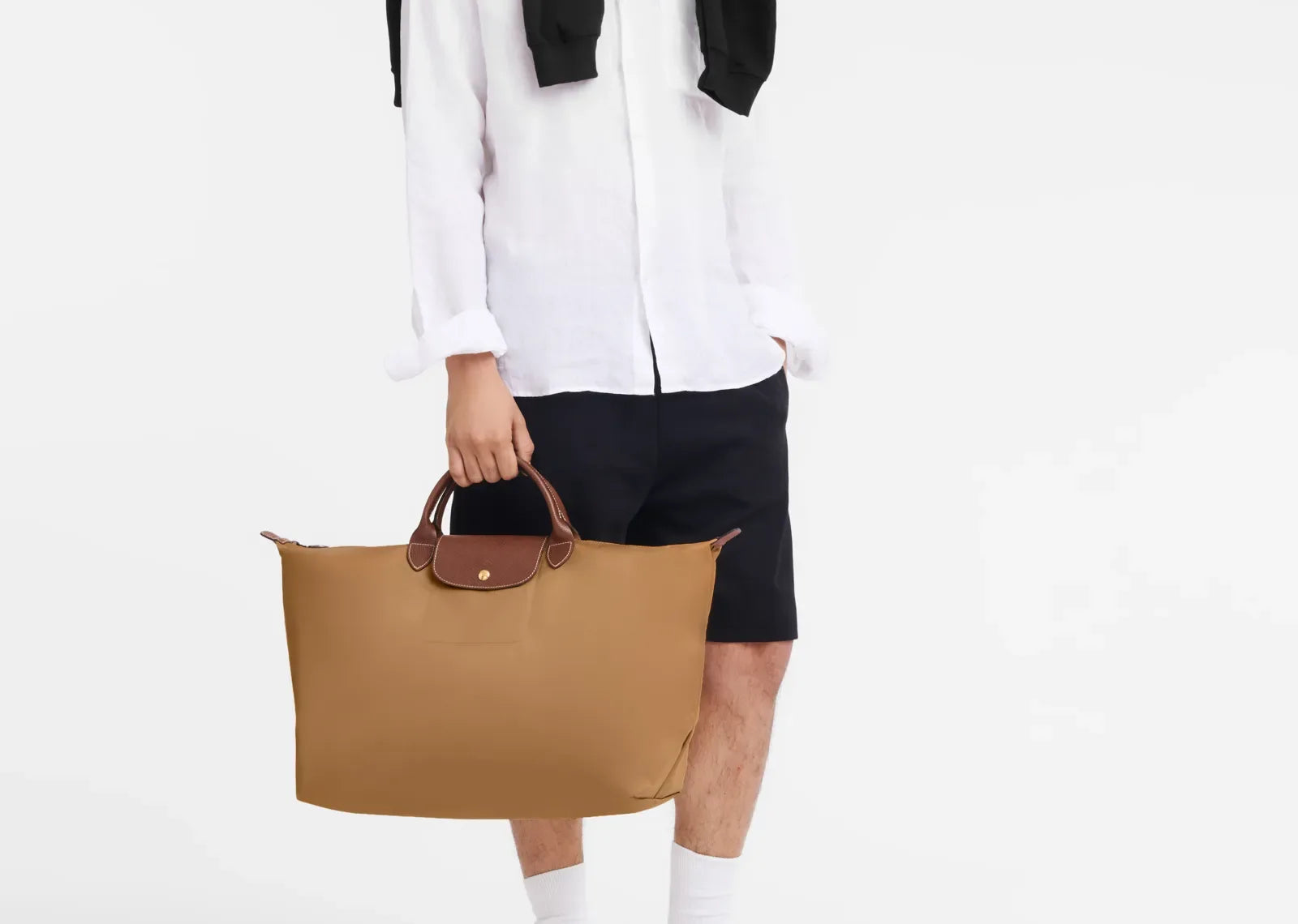 Longchamp Le Pliage Original L Travel Bag Fawn