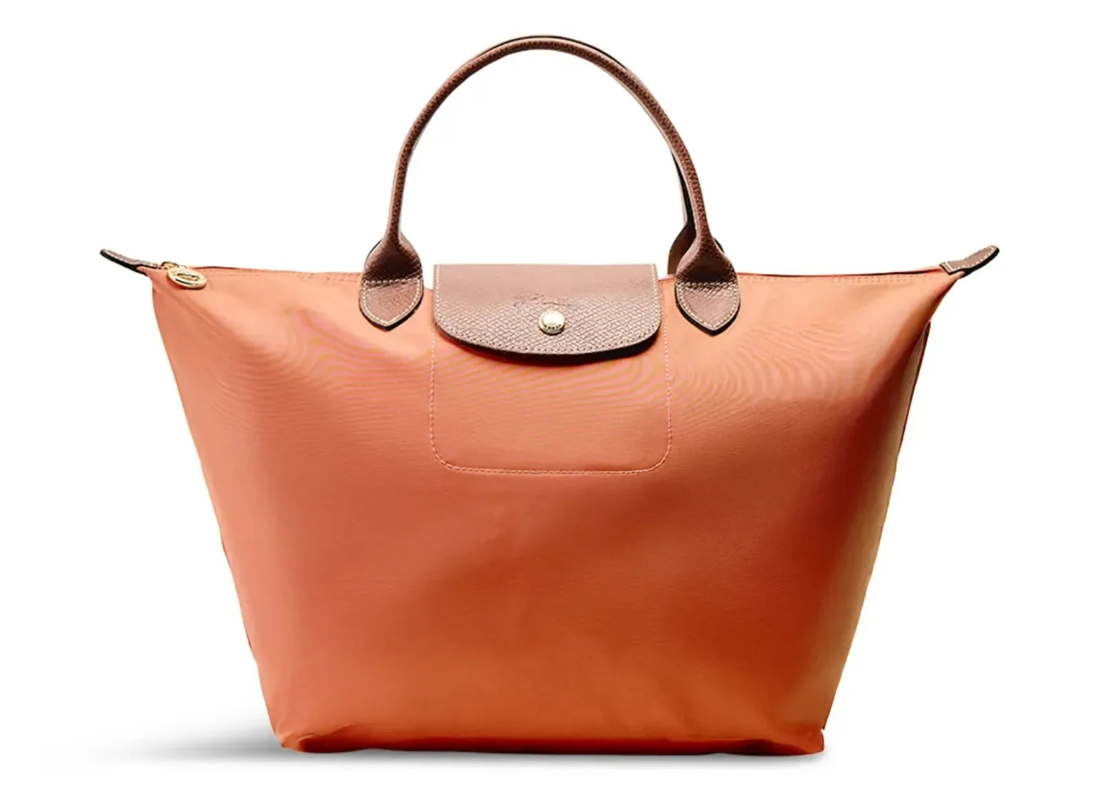 Longchamp Le Pliage Original Medium Handbag Brick