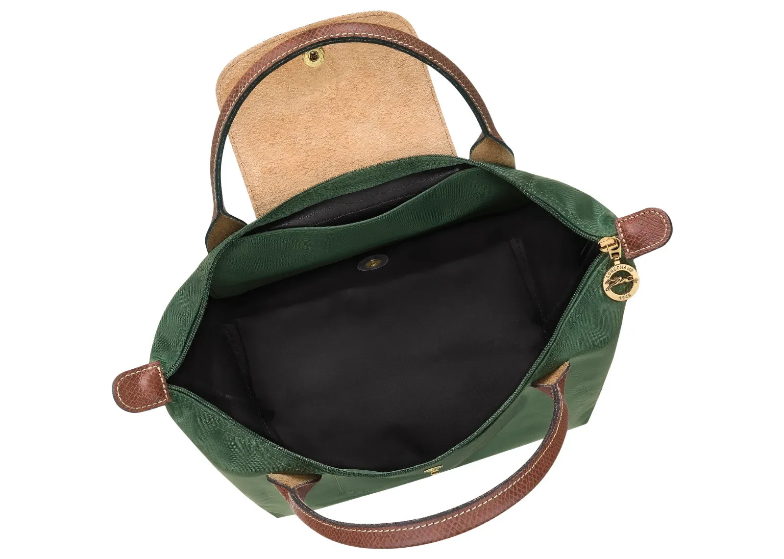 Longchamp Le Pliage Original Small Handbag British Green