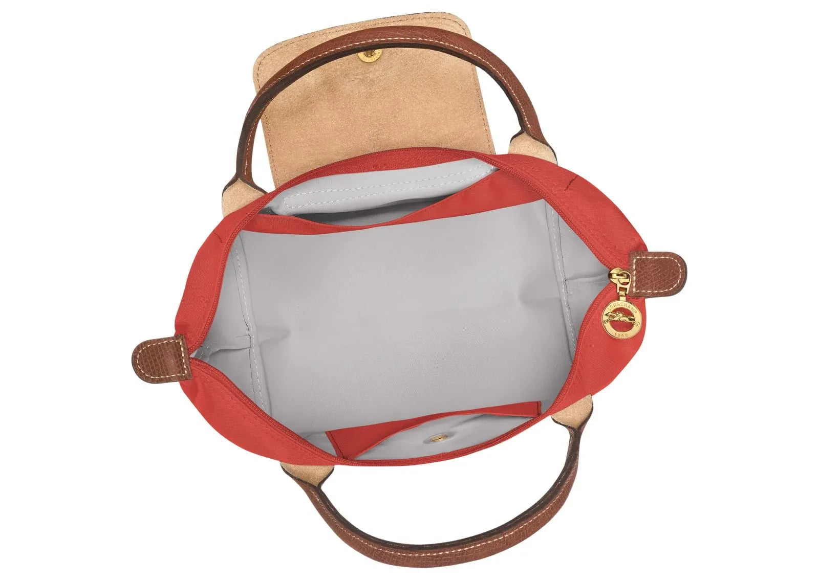 Longchamp Le Pliage Original Small Handbag Tomato