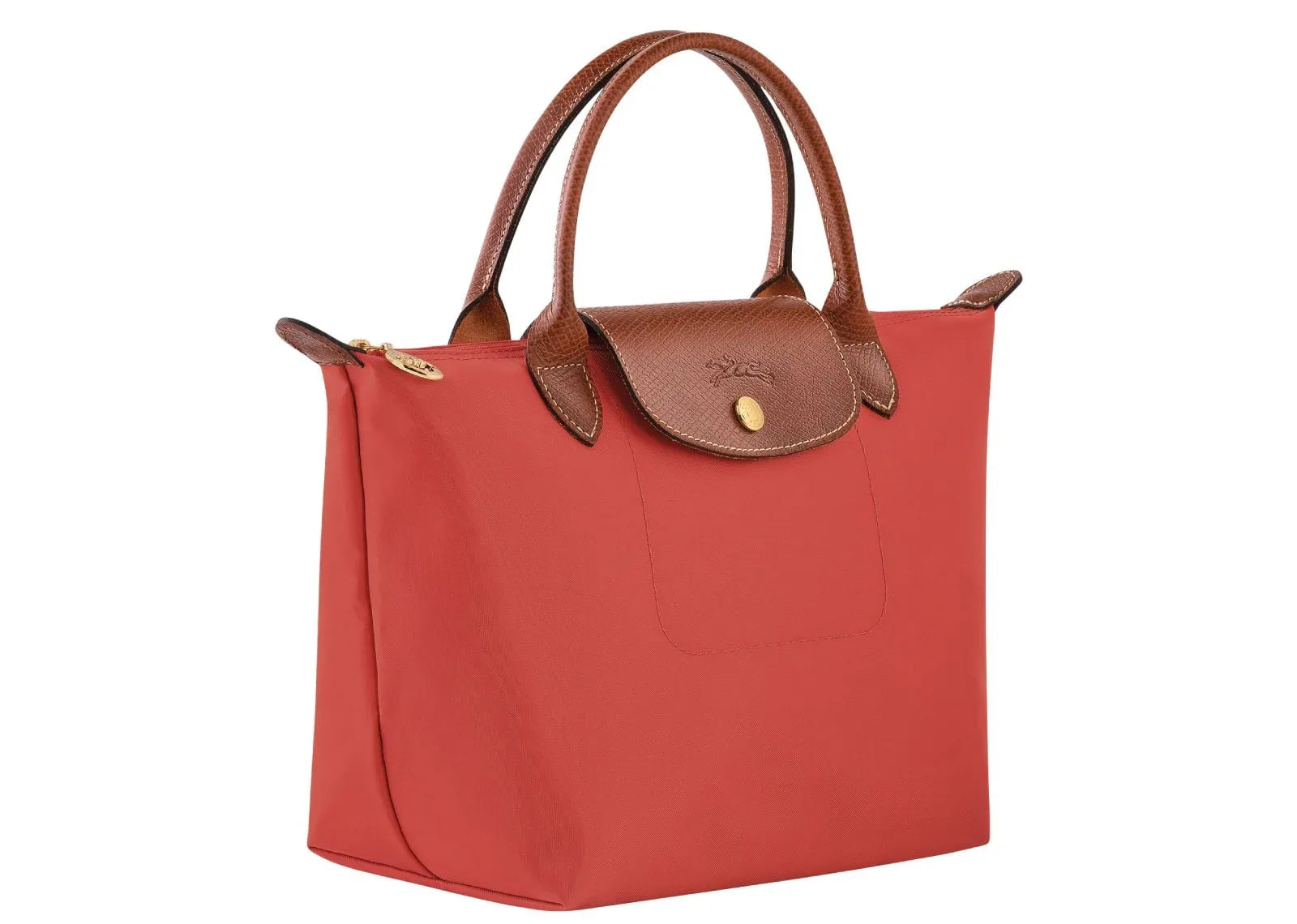 Longchamp Le Pliage Original Small Handbag Tomato