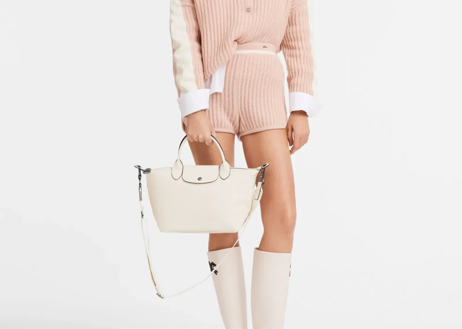 Longchamp Le Pliage Xtra Small Handbag Ecru