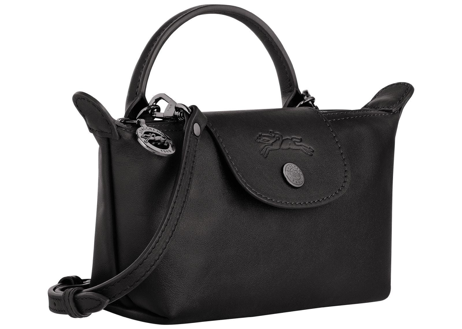 Longchamp Le Pliage Xtra XS Pouch Leather Black