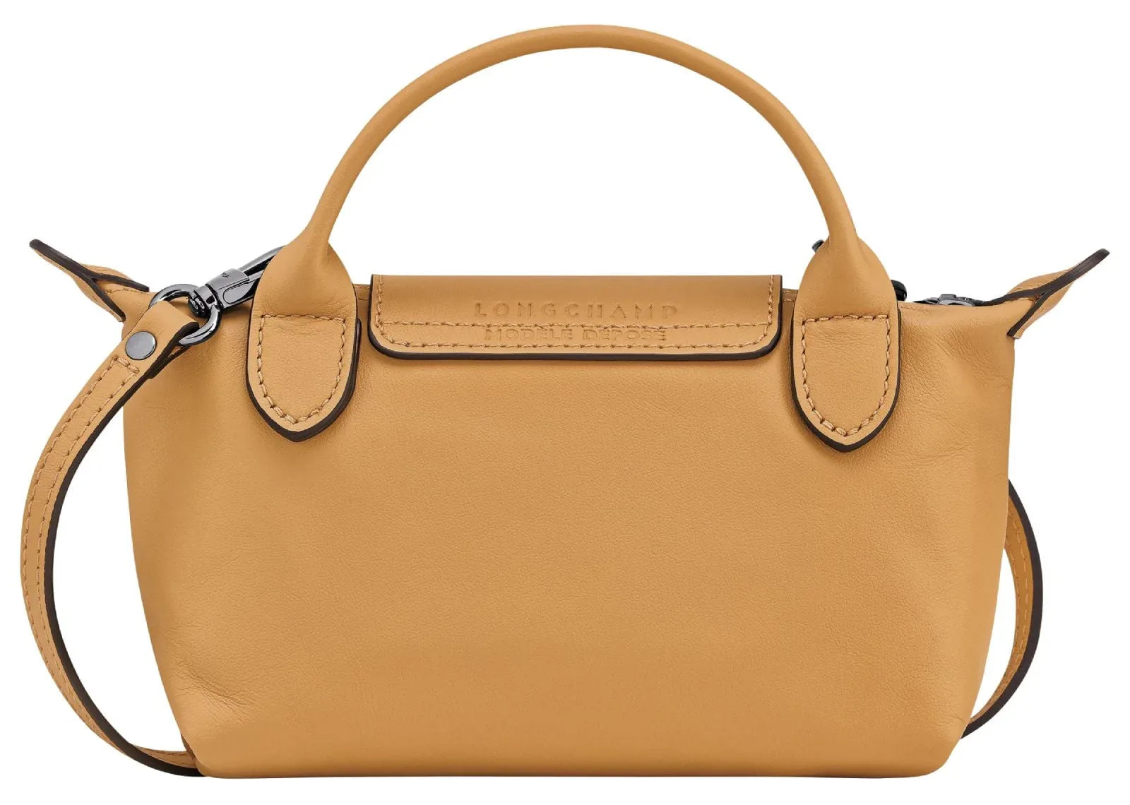 Longchamp Le Pliage Xtra XS Pouch Leather Honey