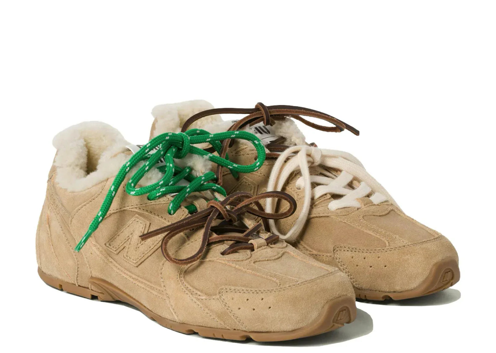 New Balance 530 SL Miu Miu Ecru Shearling