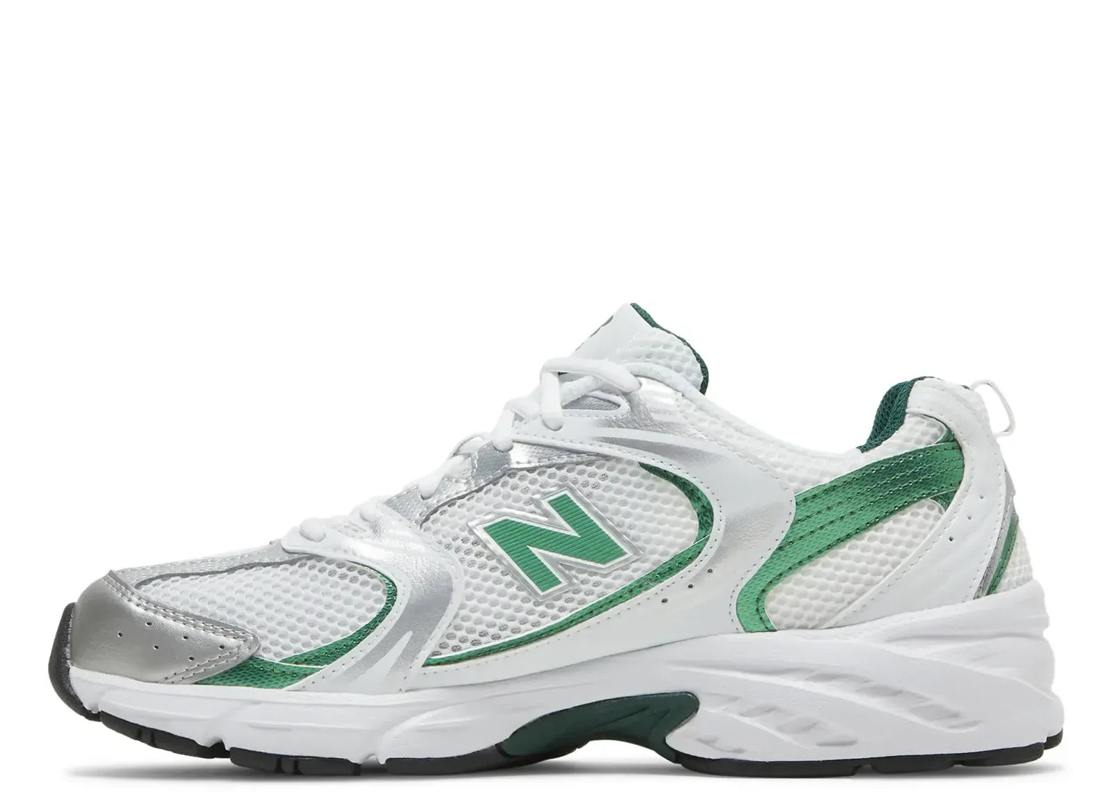 New Balance 530 White Nightwatch Green