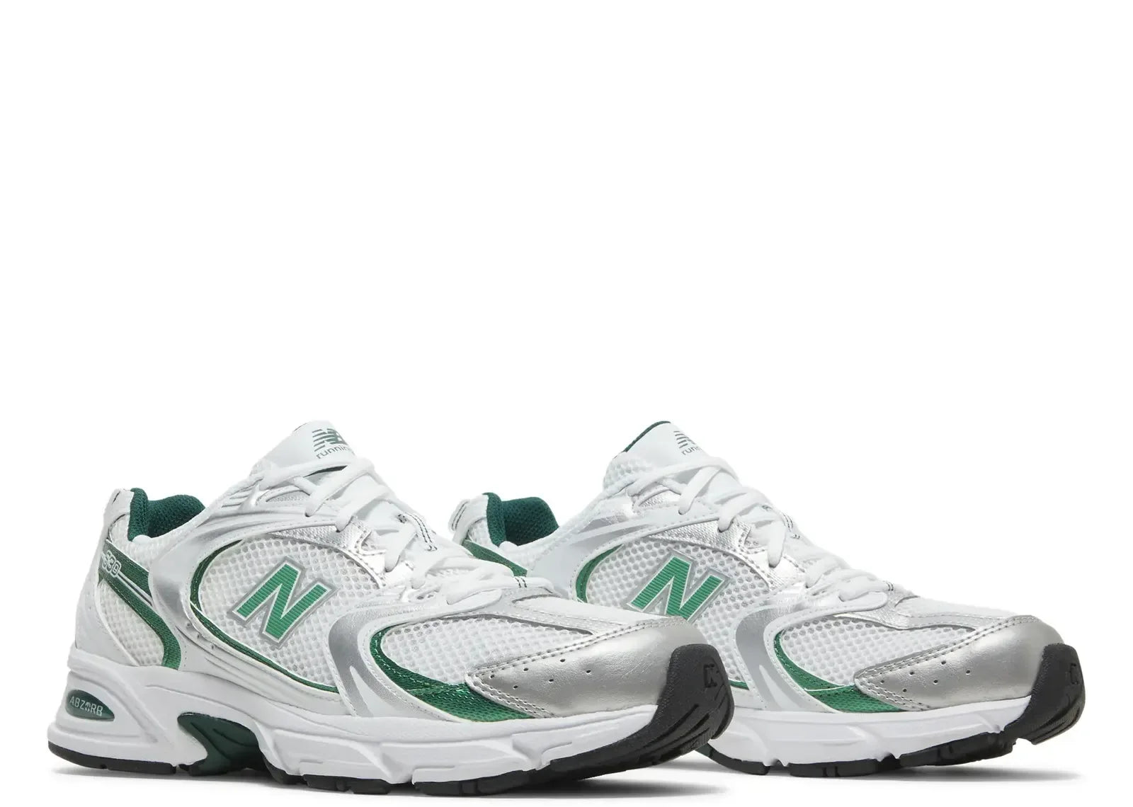 New Balance 530 White Nightwatch Green