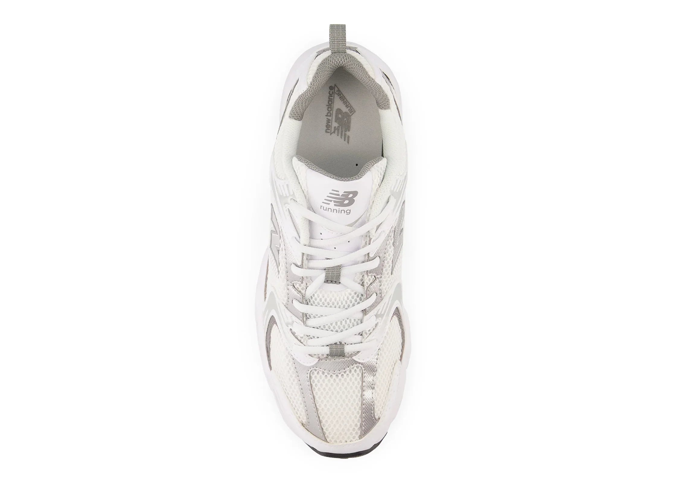 New Balance 530 White Silver Metallic