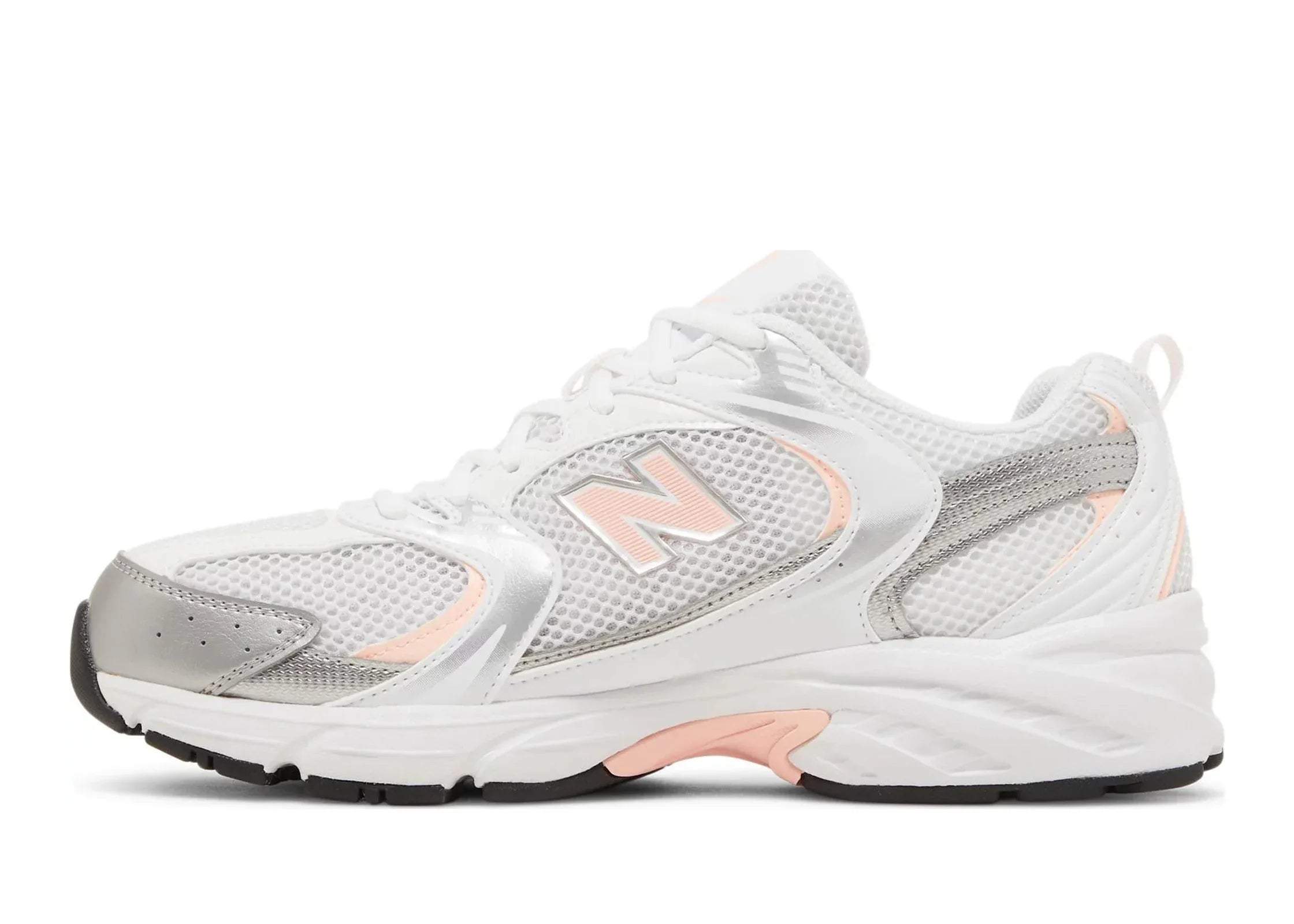 New Balance 530 White Silver Pink