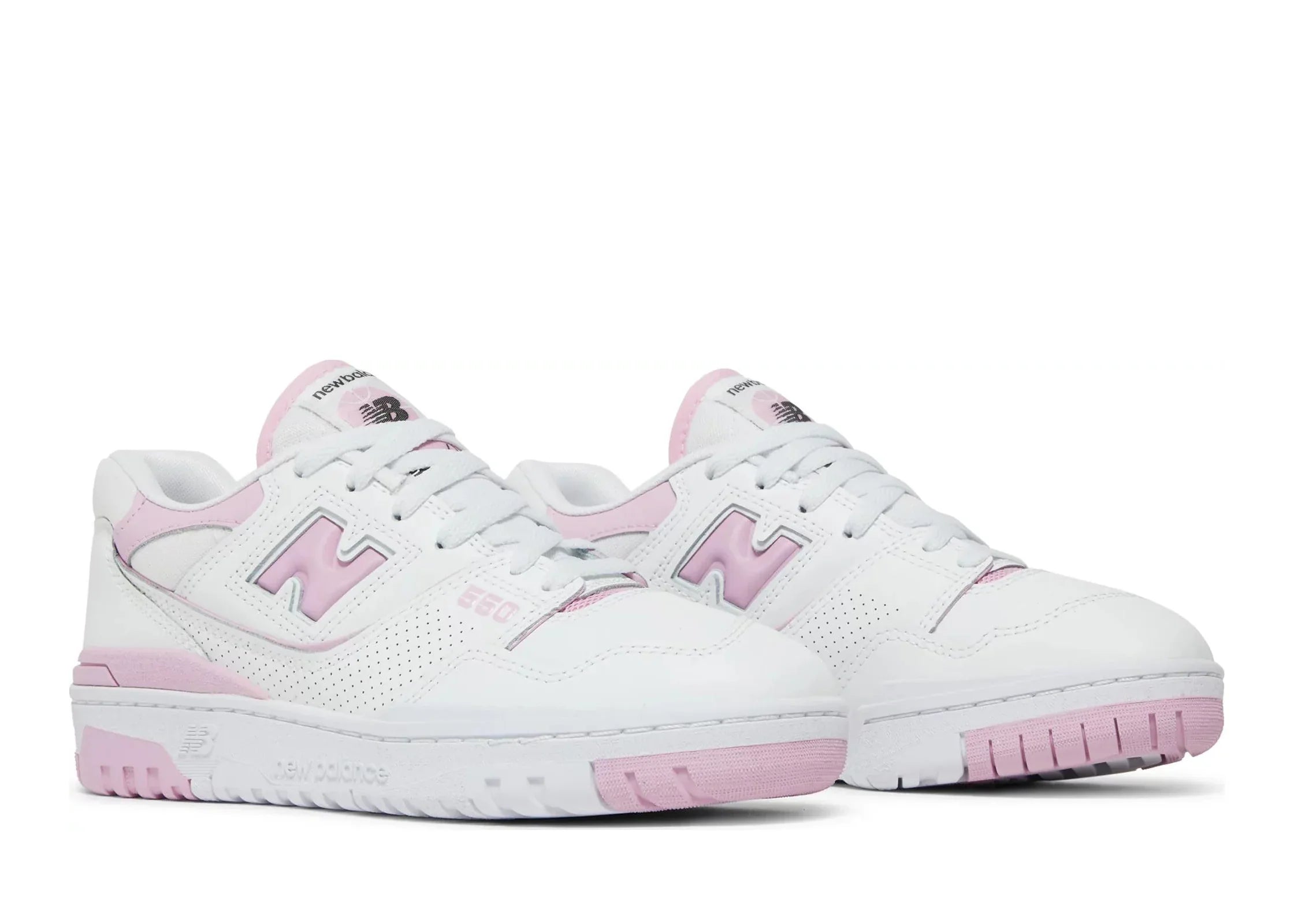 New Balance 550 White Bubblegum Pink