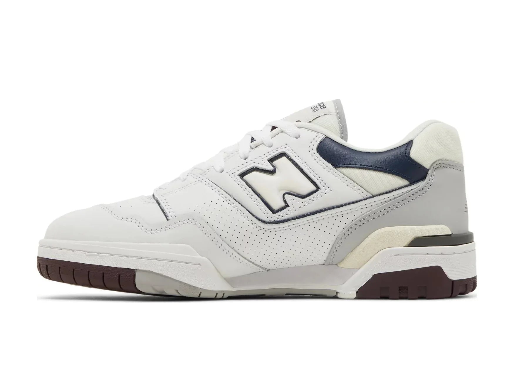 New Balance 550 White Natural Indigo Burgundy