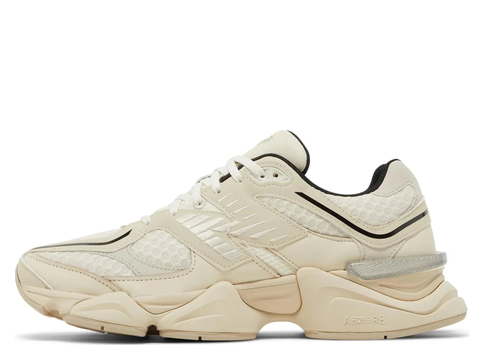 New Balance 9060 Turtledove Black Silver Metallic