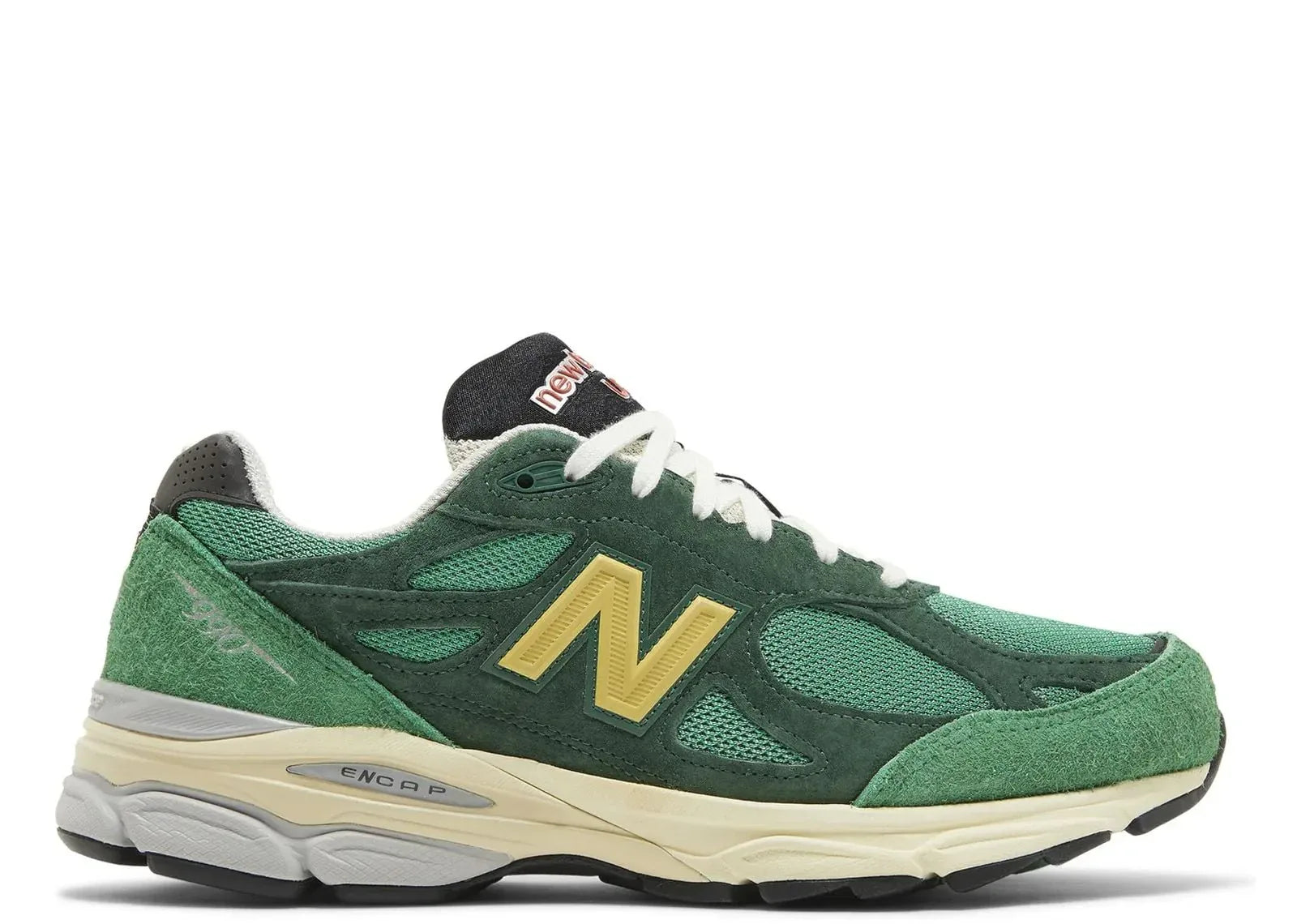 New Balance 990v3 MiUSA Varsity Green Gold