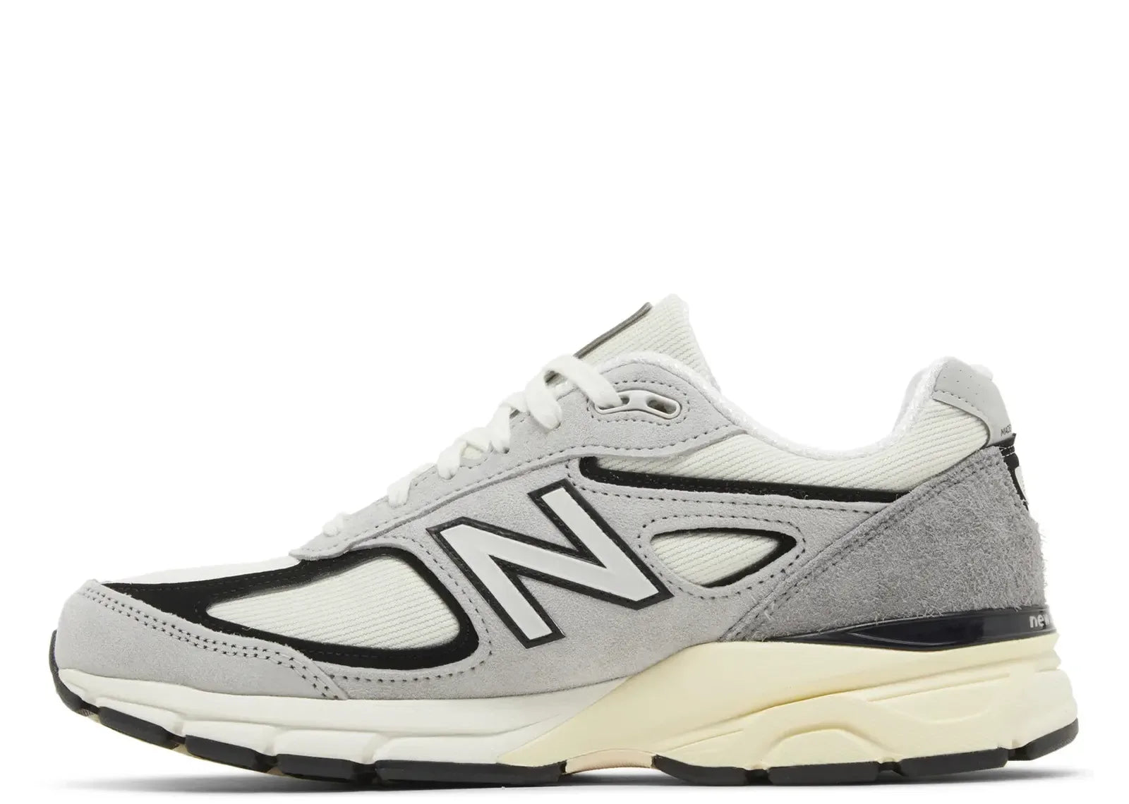 New Balance 990v4 MiUSA Teddy Santis Grey Black Cream