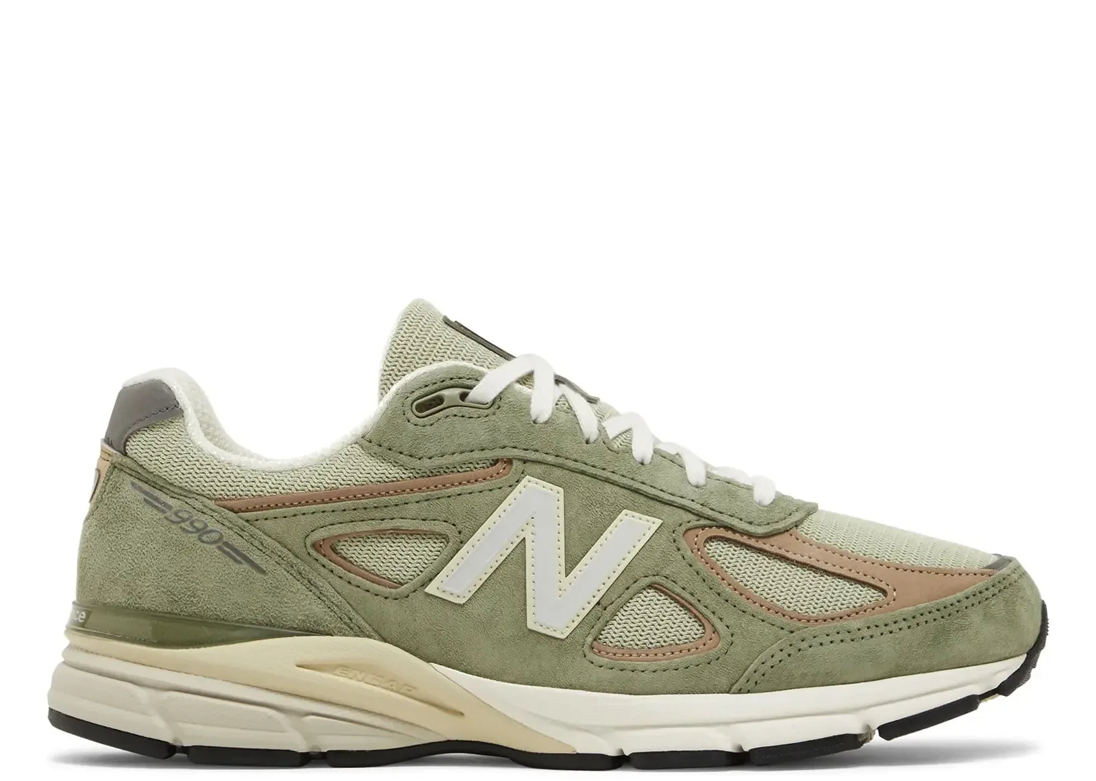New Balance 990v4 MiUSA Teddy Santis Olive Incense