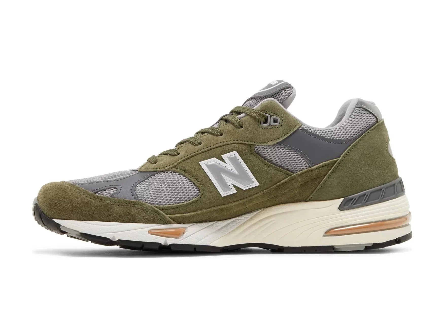 New Balance 991 Miuk Dark Green Grey Tan