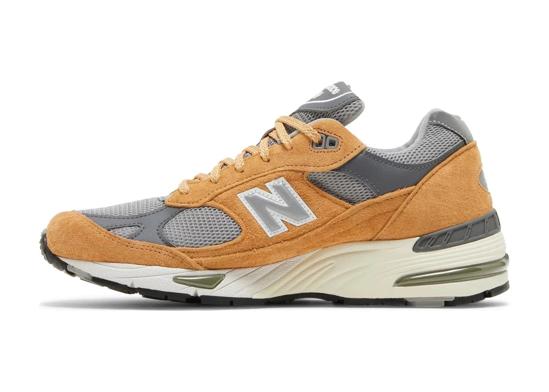 New Balance 991 Miuk Tan Grey Dark Grey