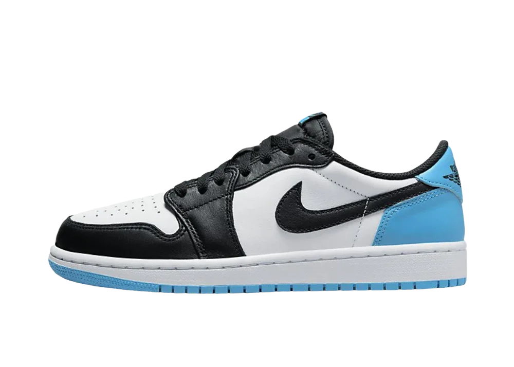 Nike Air Jordan 1 Low Black Dark Powder Blue (W)