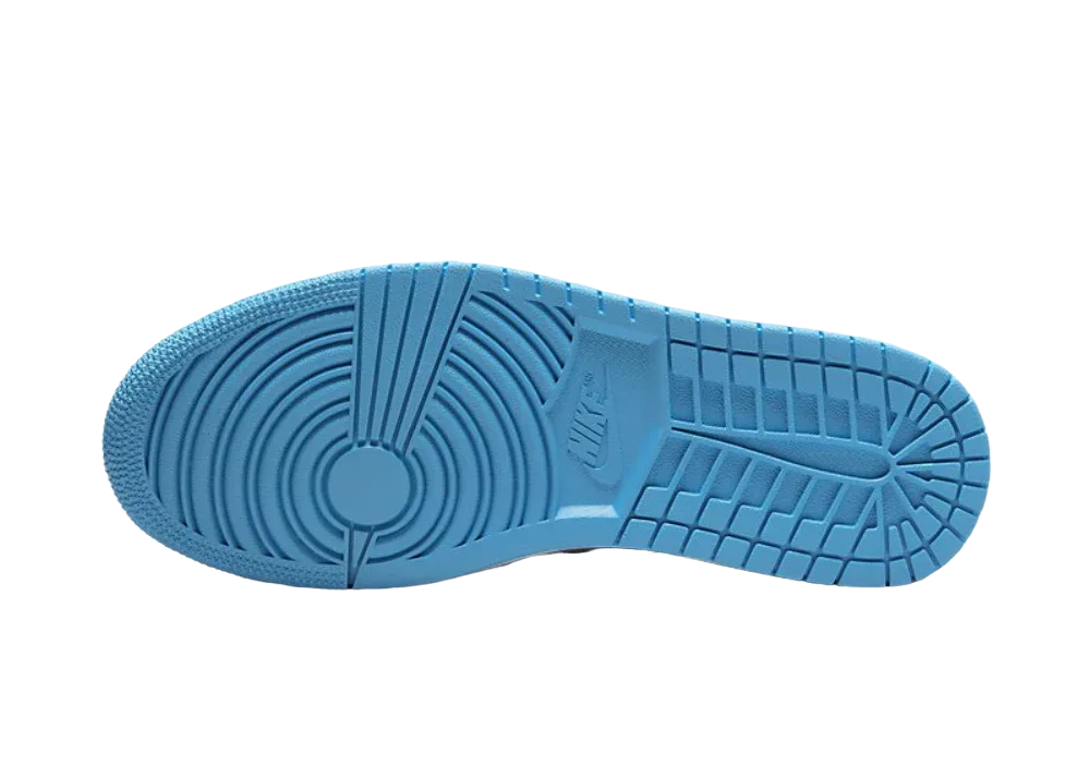 Nike Air Jordan 1 Low Black Dark Powder Blue (W)