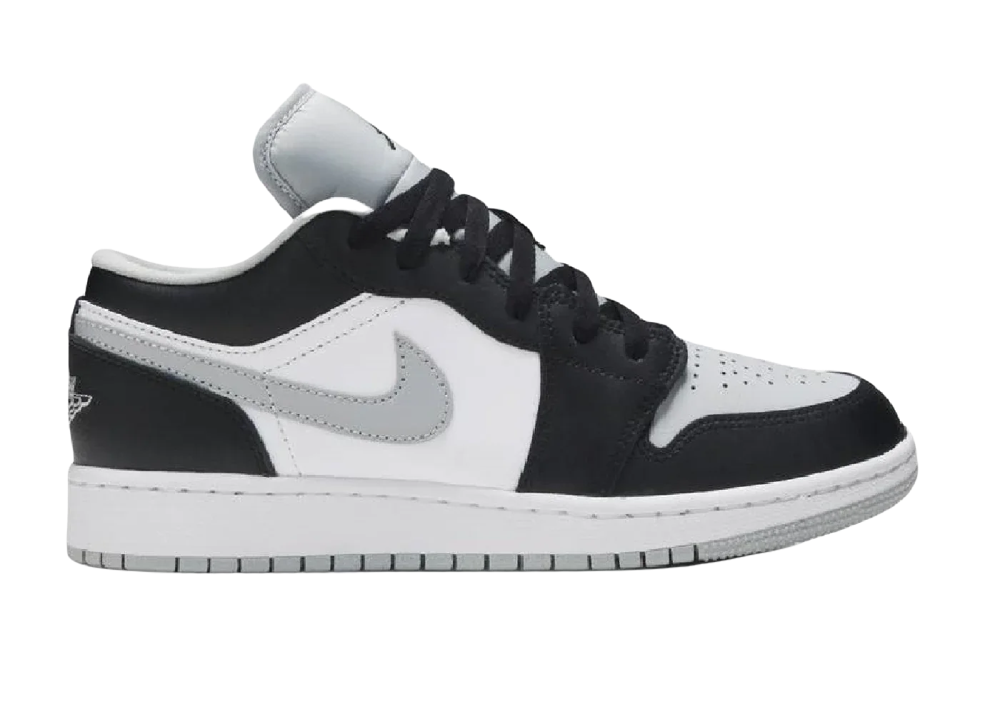 Nike Air Jordan 1 Low Black White Grey (GS)