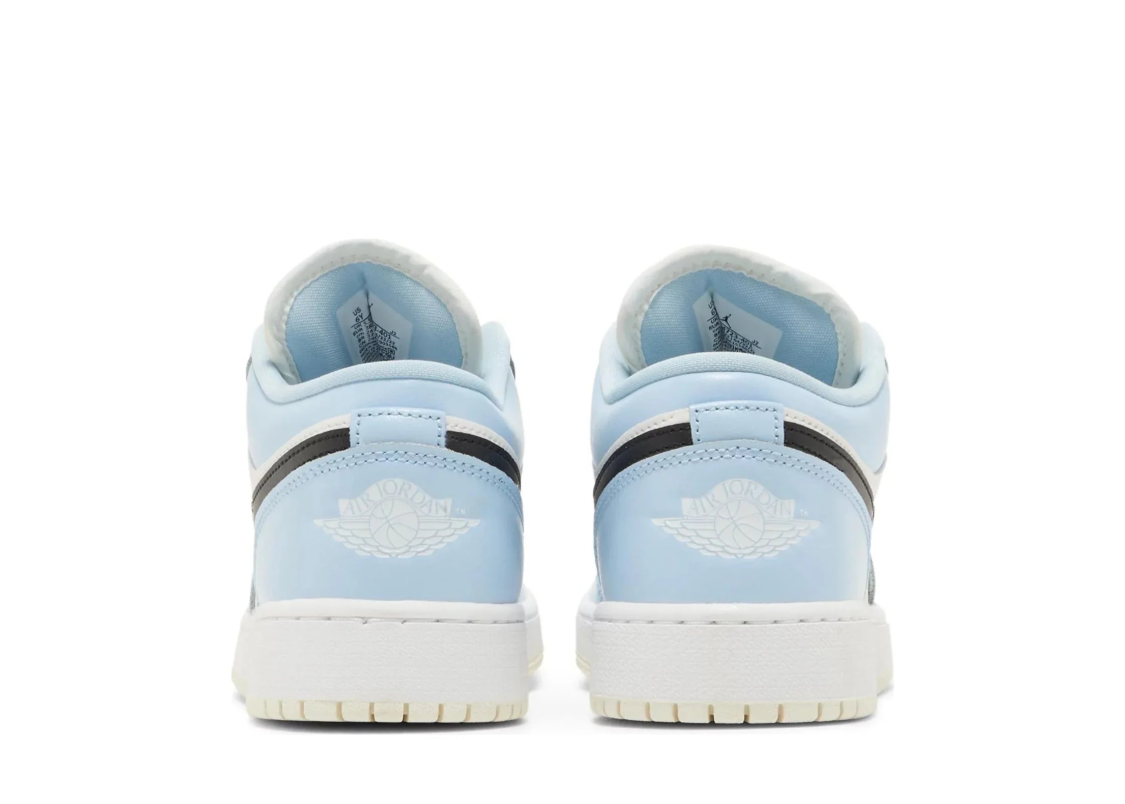 Nike Air Jordan 1 Low Ice Blue Black (GS)