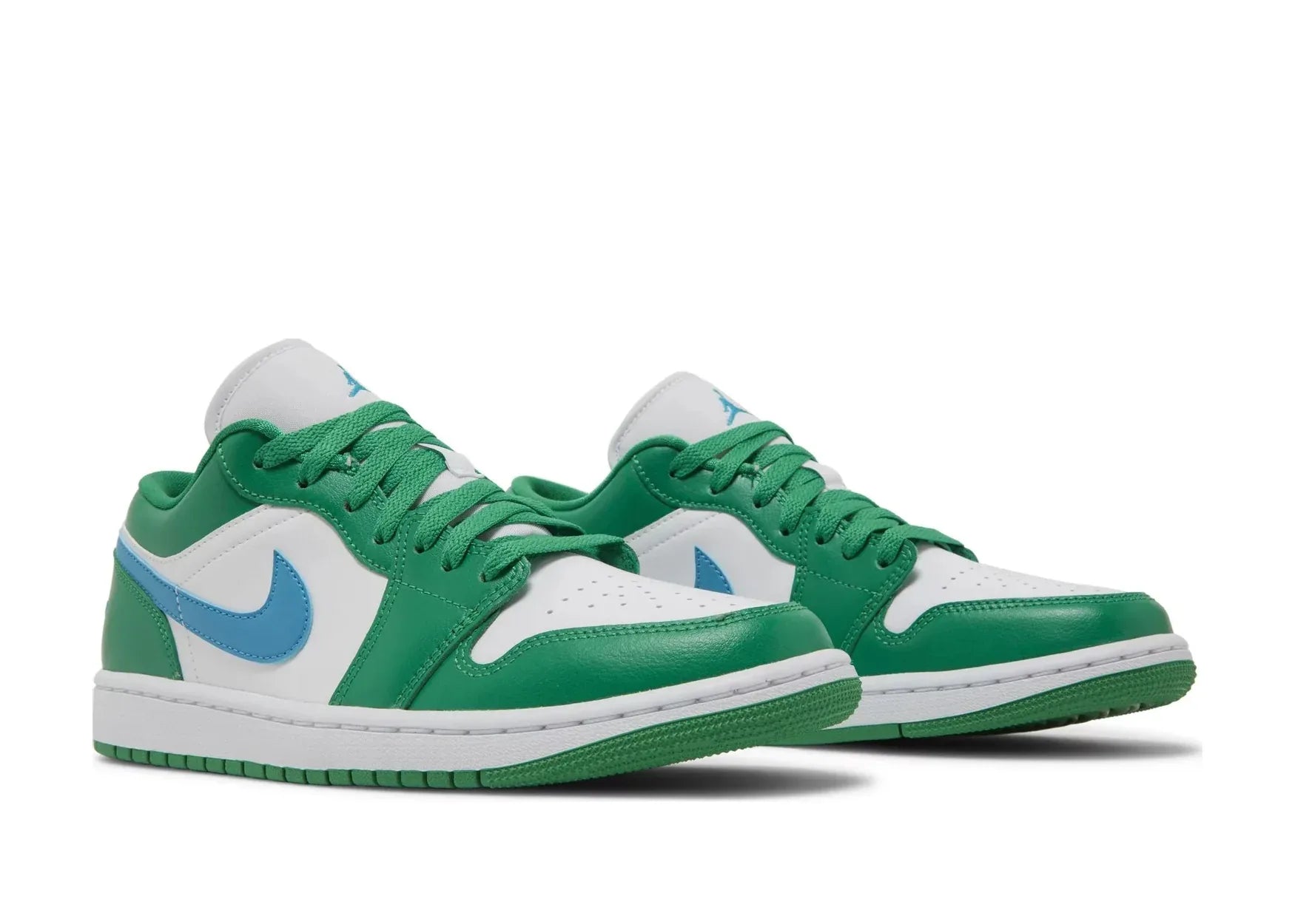 Nike Air Jordan 1 Low Lucky Green Aquatone (W)