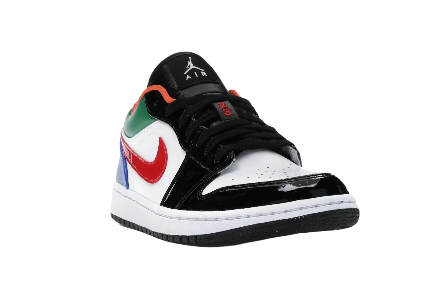 Nike Air Jordan 1 Low Multi-Color Black Toe (W)