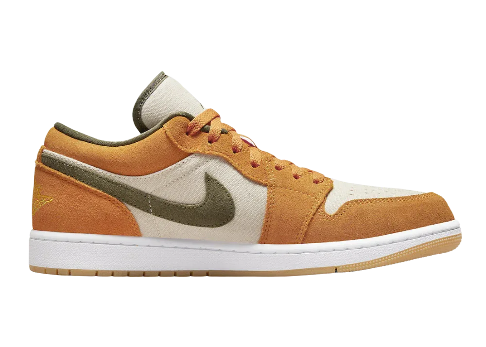 Nike Air Jordan 1 Low Orange Olive