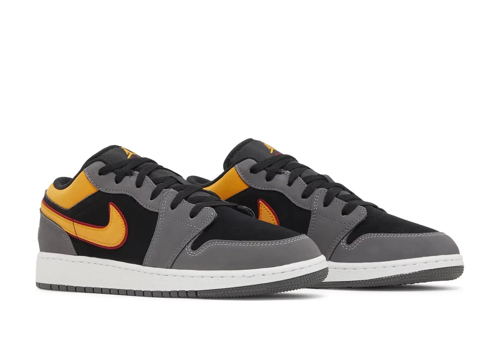 Nike Air Jordan 1 Low SE Light Graphite Vivid Orange (GS)