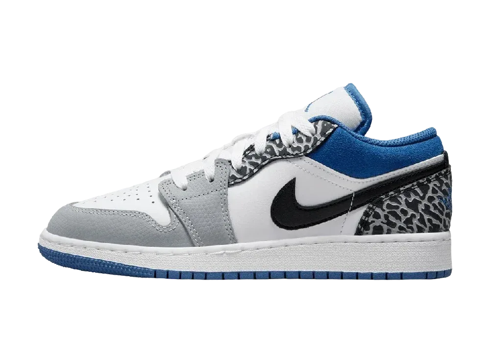 Nike Air Jordan 1 Low SE True Blue (GS)