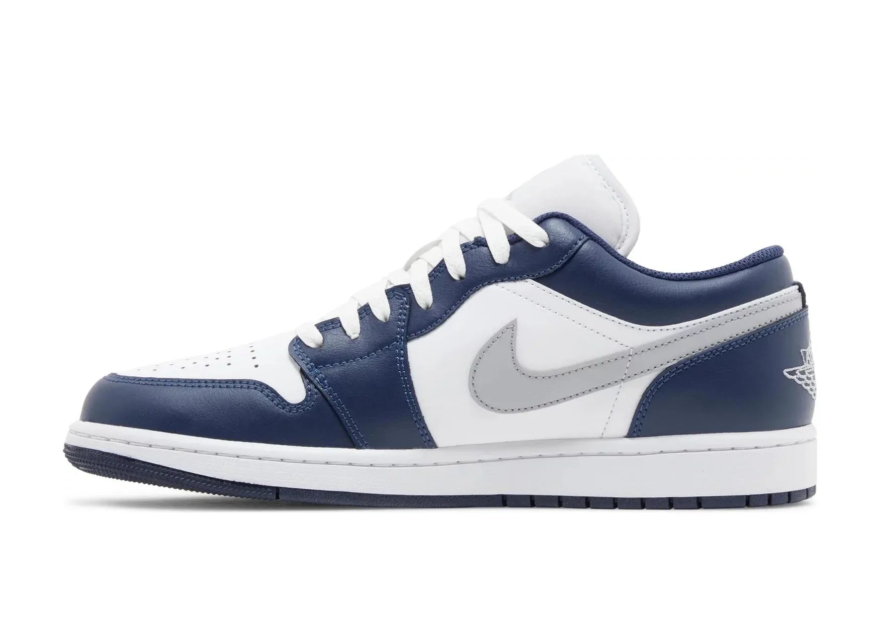 Nike Air Jordan 1 Low Wolf Grey Midnight Navy