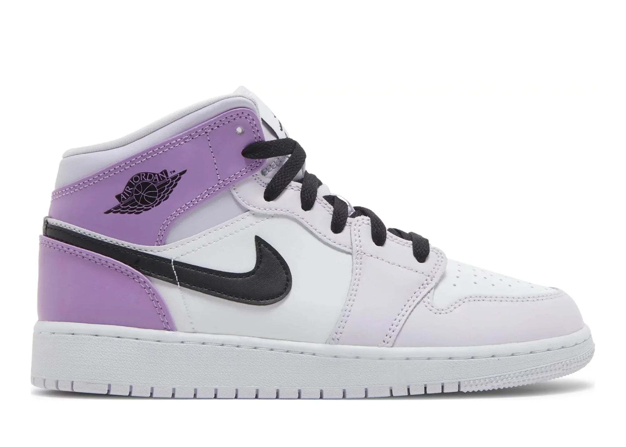 Nike Air Jordan 1 Mid Barely Grape (GS)