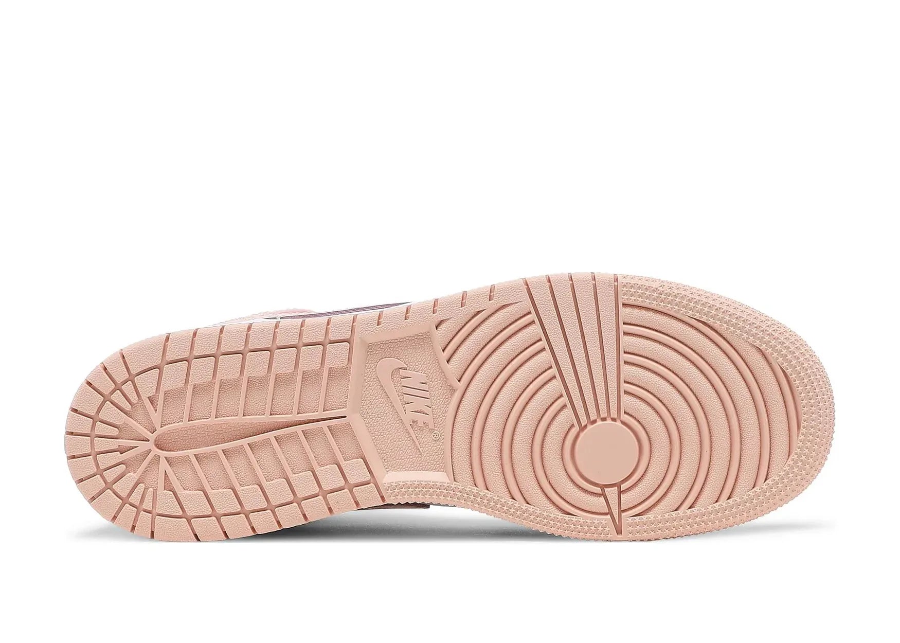 Nike Air Jordan 1 Mid Crimson Tint Toe (GS)